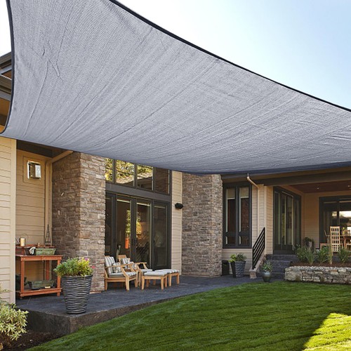 Rectangle sun shade - sun,