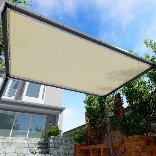Sun shade sail - shade, beige