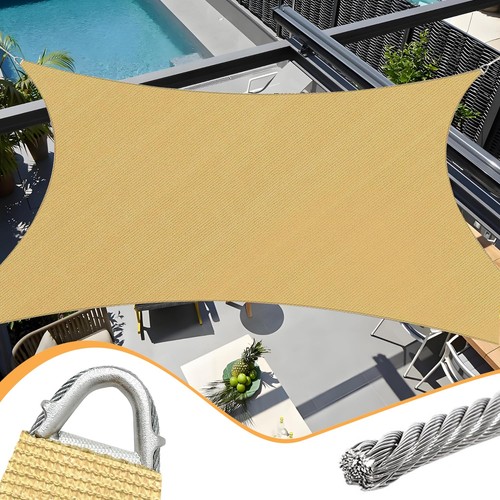 8x12 sand rectangle sun - ft,