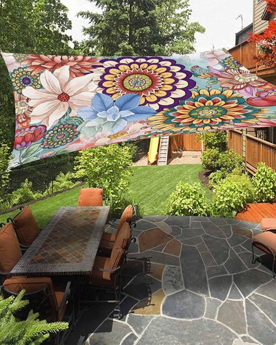 Sun shade sail x10 boho - shade,