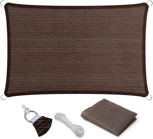 Straight flat edged sun shade - straight,