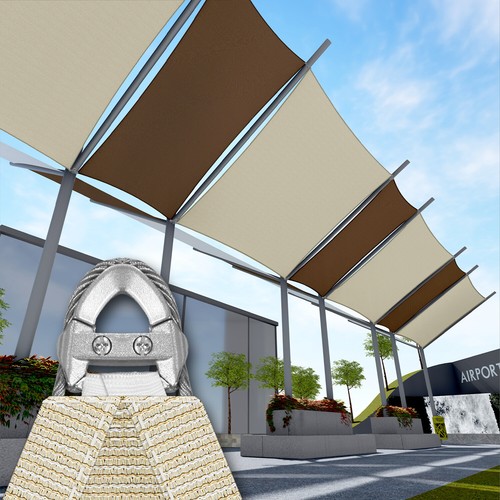 20x24 sun shade sail - 20x24',