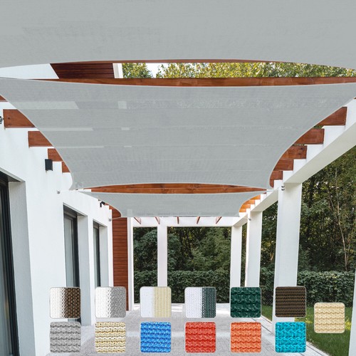 Permeable mesh sun - mesh, shade