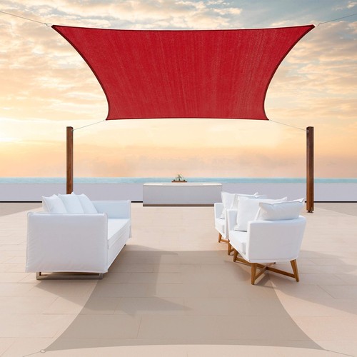 Red rectangle sun - 10',