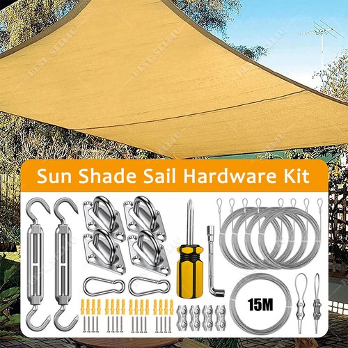 Sun shade sail hardware - hardware, kit